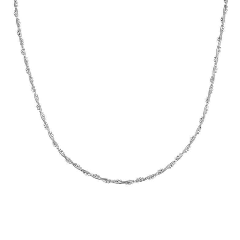 Acheter Collier maille fantaisie or blanc 8.66g Comme neuf - 1350,00 € Collier maille fantaisie or blanc 8.66g Comme neuf - reconditionné disponible sur Gemme Les Bijoux